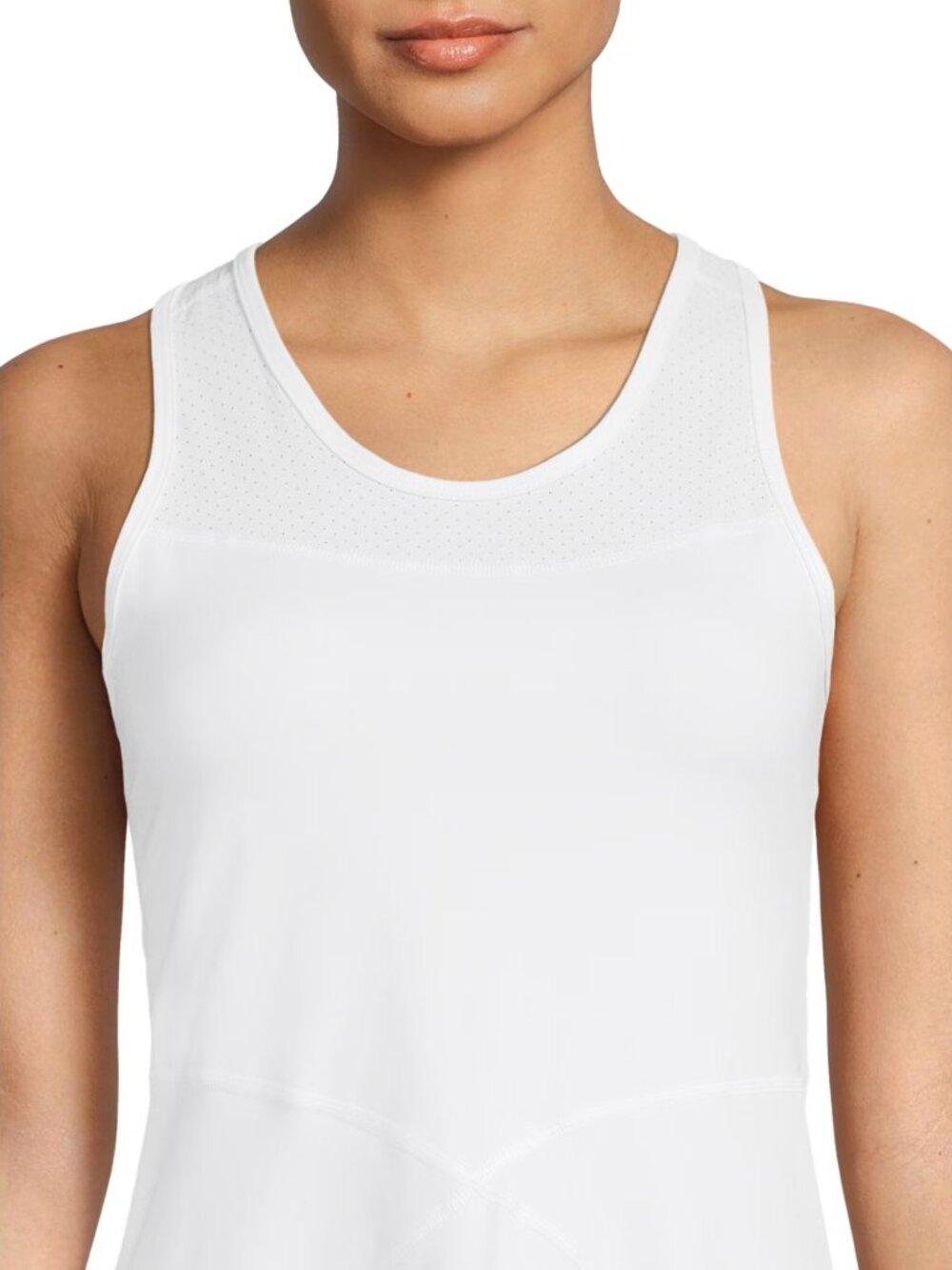 Avia Women's Sleeveless Racerback Active Tank Dress - Picture 4 of 5